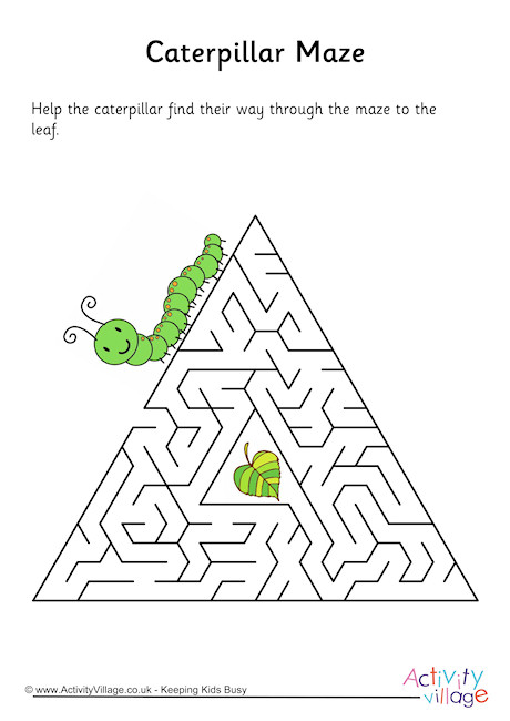 Caterpillar Maze 2