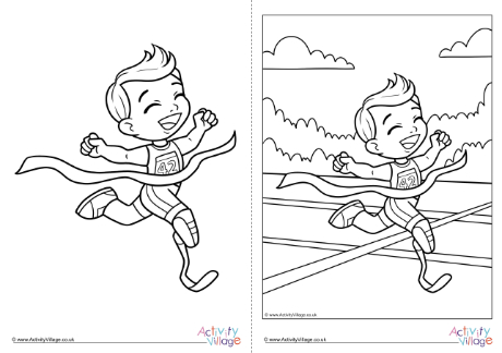 Children With Disabilities Colouring Page 3