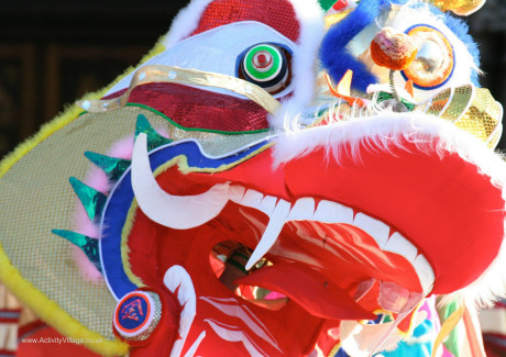 Chinese New Year Dragon Dance Poster