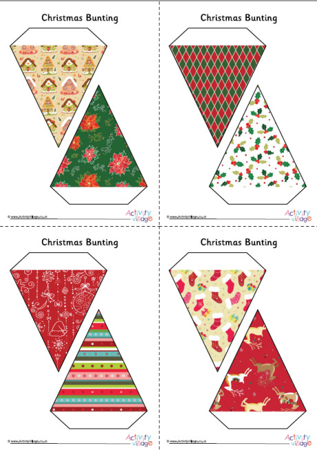 Christmas Bunting 1 - Small