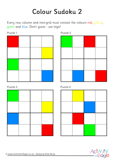 color sudoku game