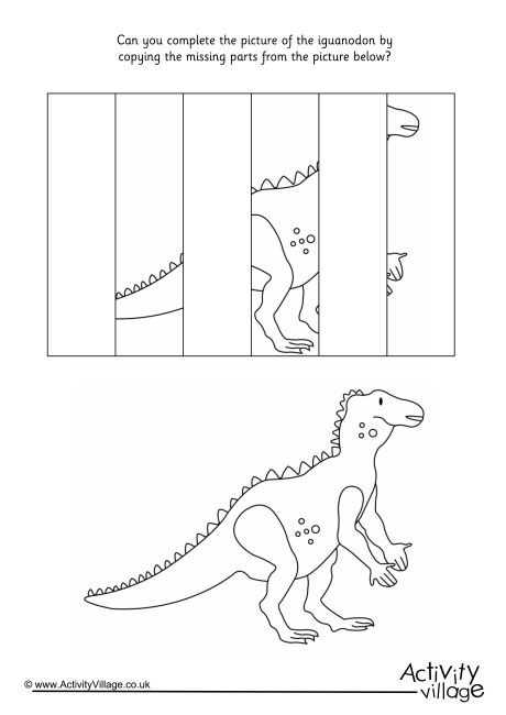 Complete The Iguanodon Puzzle