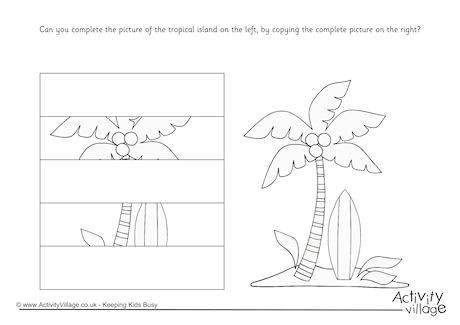 Complete The Tropical Island Puzzle