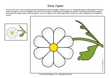 Daisy jigsaw