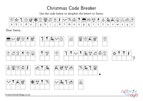 Dear Santa Code Breaker 5