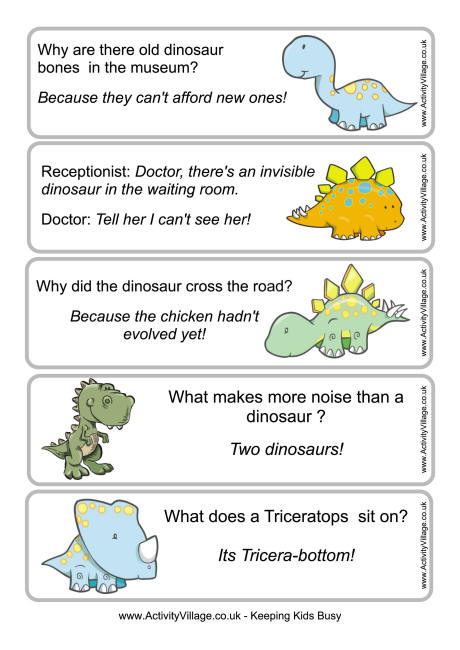 Funny Dinosaur Jokes For Kids Jokes Wall