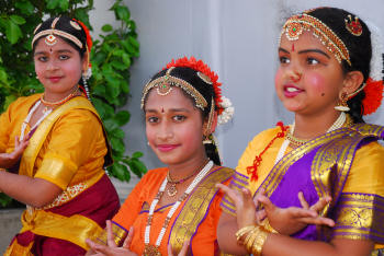 Dancing at Diwali