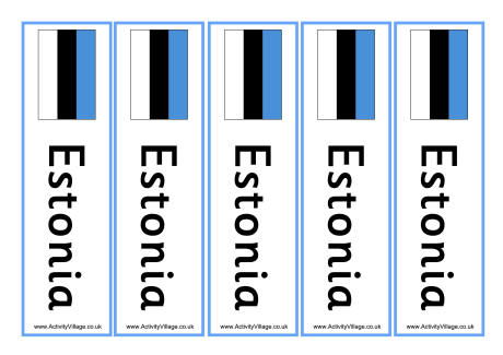 Estonia bookmarks