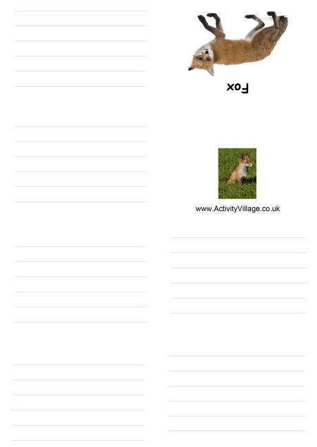 Fox booklet 