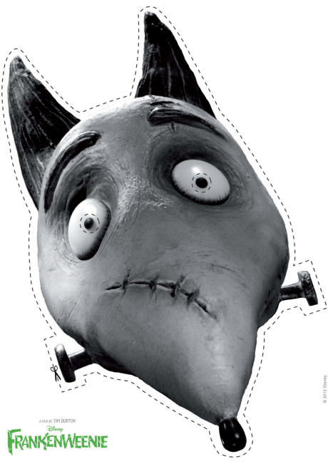 Frankenweenie sparky mask