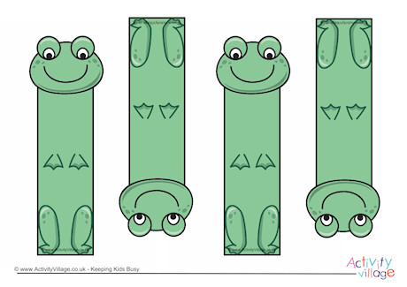 Frog Bookmarks 2