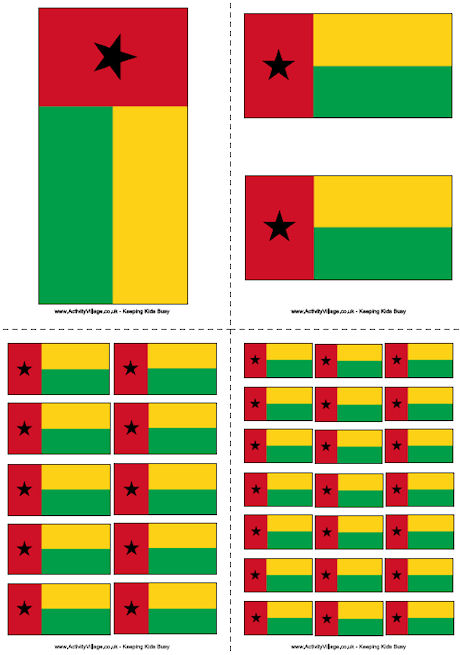 Download Guinea Bissau Flag Printable