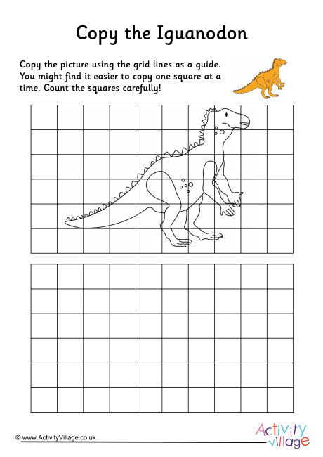Iguanodon Grid Copy