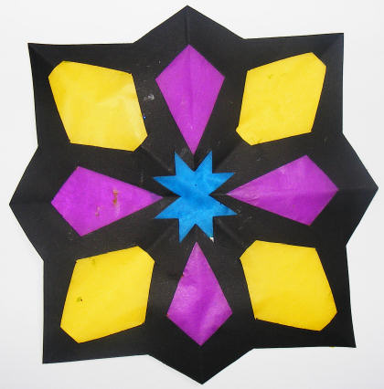 simple stained glass patterns for children