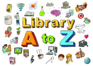Libraries A to Z printable posters