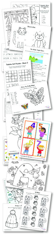 Just some of Activity Village's printable activities...