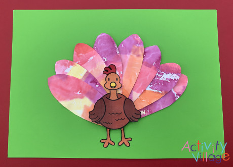 And here's turkey number 3, with very pretty wings!
