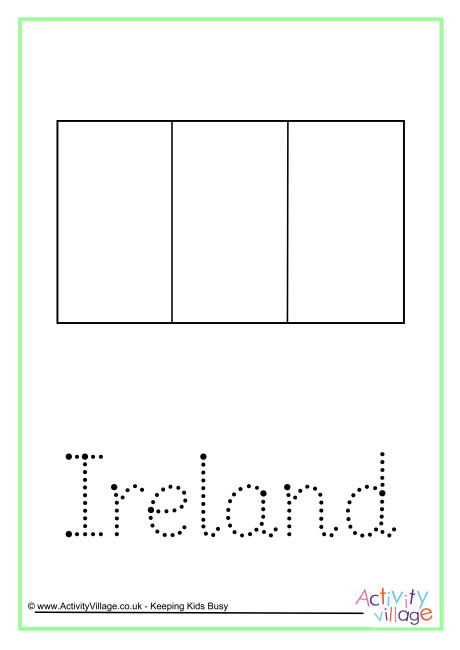 Ireland Word Tracing