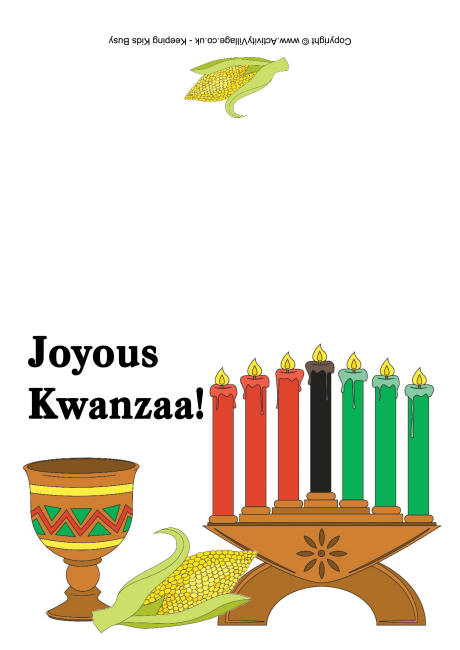 Joyous Kwanzaa Card