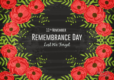Lest we forget poster