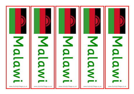 Malawi bookmarks