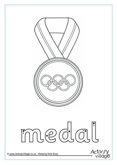 Medal Finger Tracing