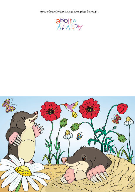 Moles Scene Card