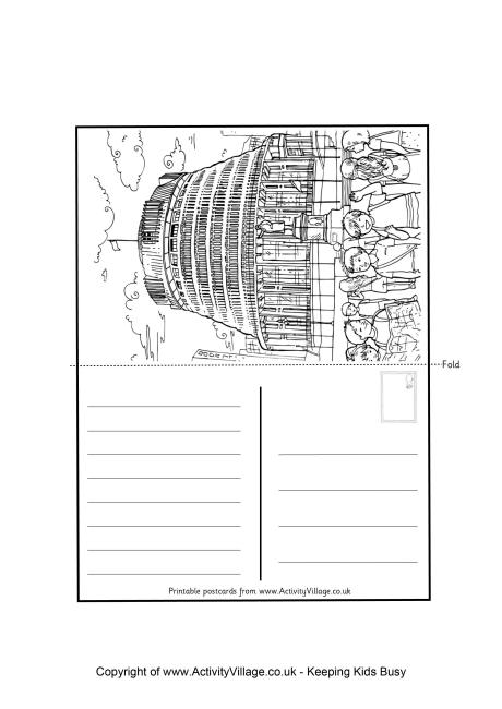 New Zealand Beehive postcard