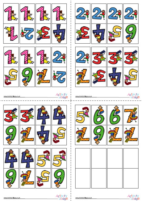 Number Dominoes 1