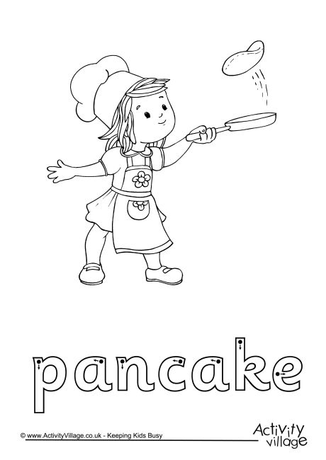 Pancake Finger Tracing