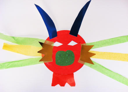 Chinese New Year Crafts - Paper Plate Dragon - Fun Crafts Kids