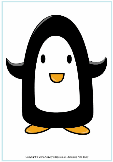 Penguin Poster - Printables for Kids