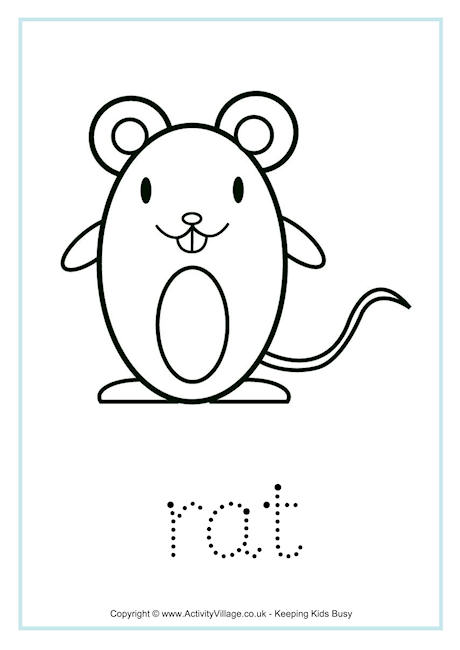 Rat Word Tracing