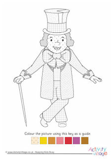 Roald Dahl Colour by Pattern