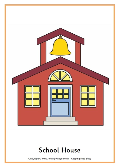 School House Poster