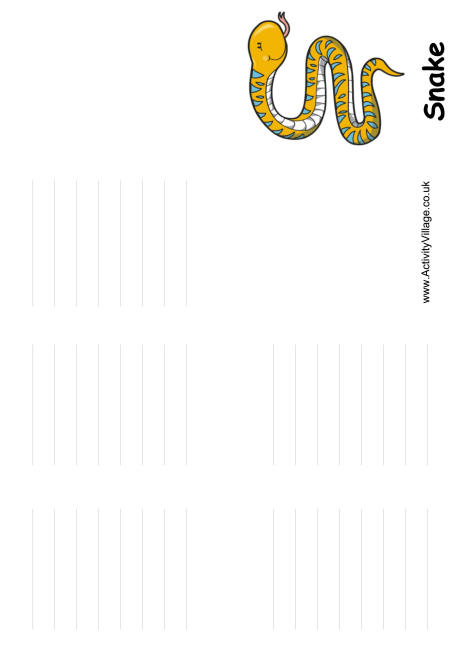 Snake booklet