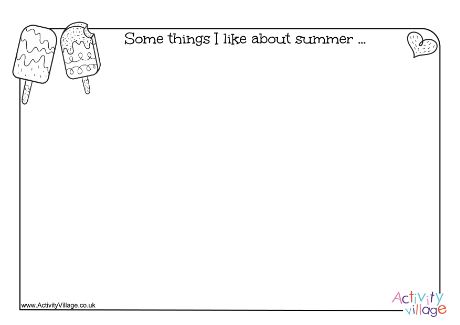 Some things I like about summer