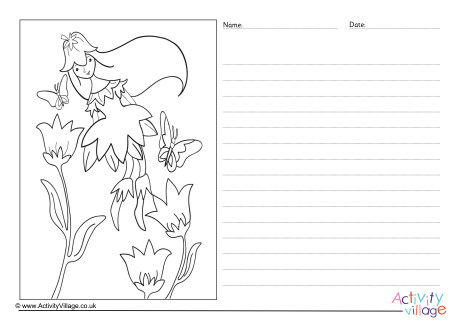 Spring Fairy Story Paper