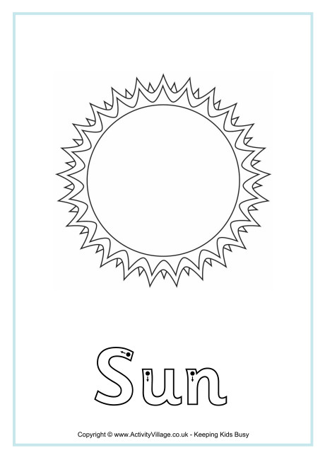 Sun Finger Tracing