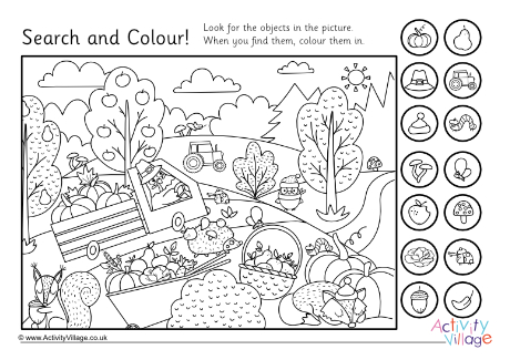 Thanksgiving Search And Colour