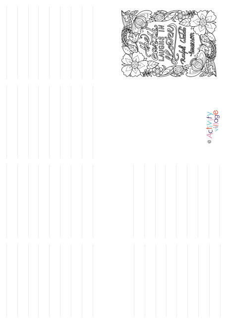 The Earth Laughs In Flowers Booklet