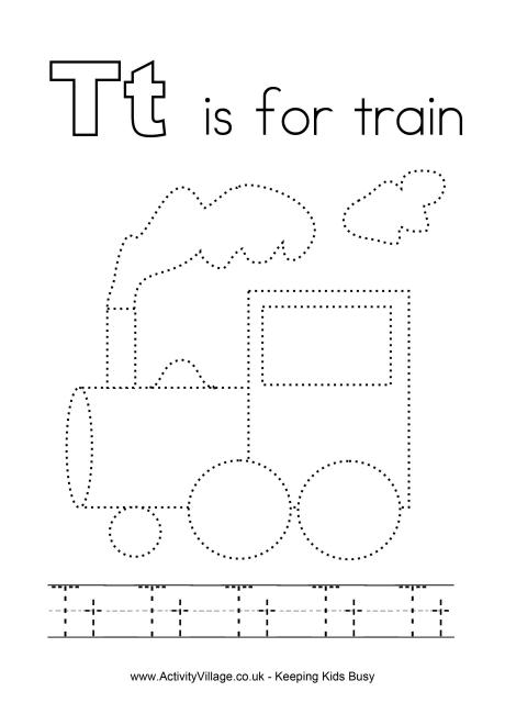 Printable Traceable Letters For Toddlers