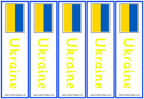 Ukraine bookmarks