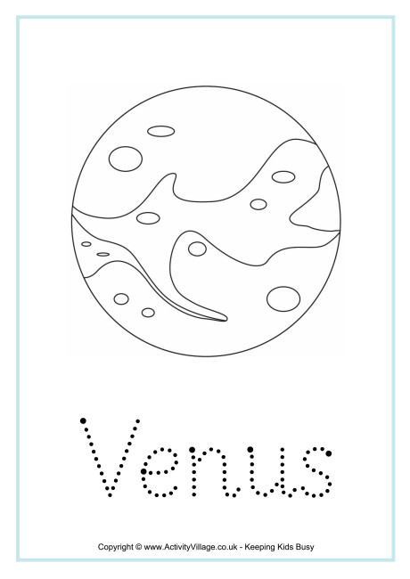 Venus Word Tracing