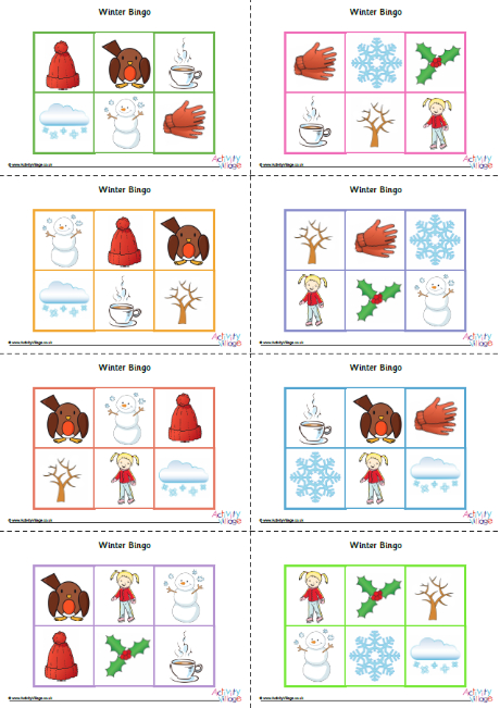 Winter Bingo