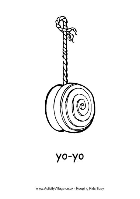 Coloring Pages Of A Yoyo Printable Coloring Pages Coloring Pages For ...