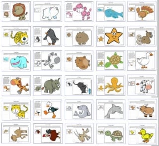 Printable Animal Jigsaws - Galore!