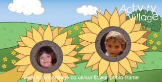 Fun with our Sunflower Photo Frame