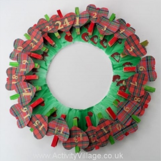 Advent Wreath Happiness Calendar