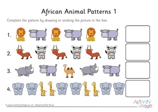 Pattern Worksheets